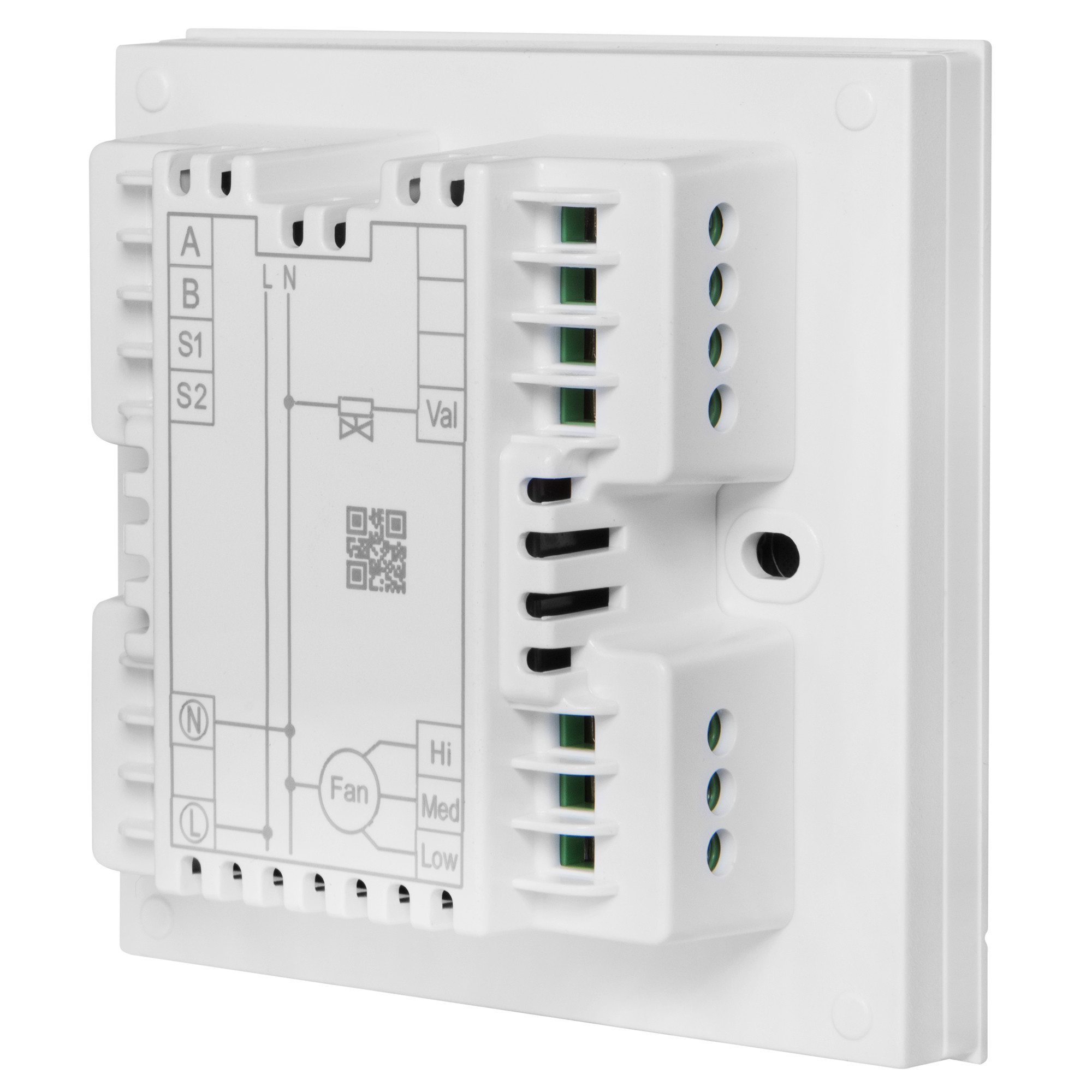Пульт управления SHUFT SRC-25 для 2-х трубных фанкойлов с диспетчеризацией Modbus — детальное фото, обзор