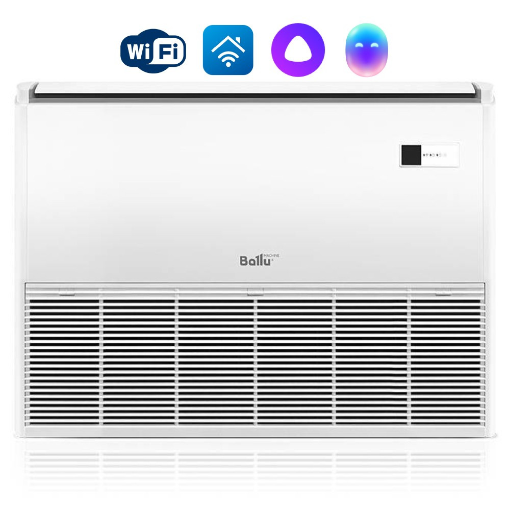 Комплект Ballu Machine BLCI_CF-18HN8/EU_23Y инверторной сплит-системы, напольно-потолочного типа — детальное фото, обзор