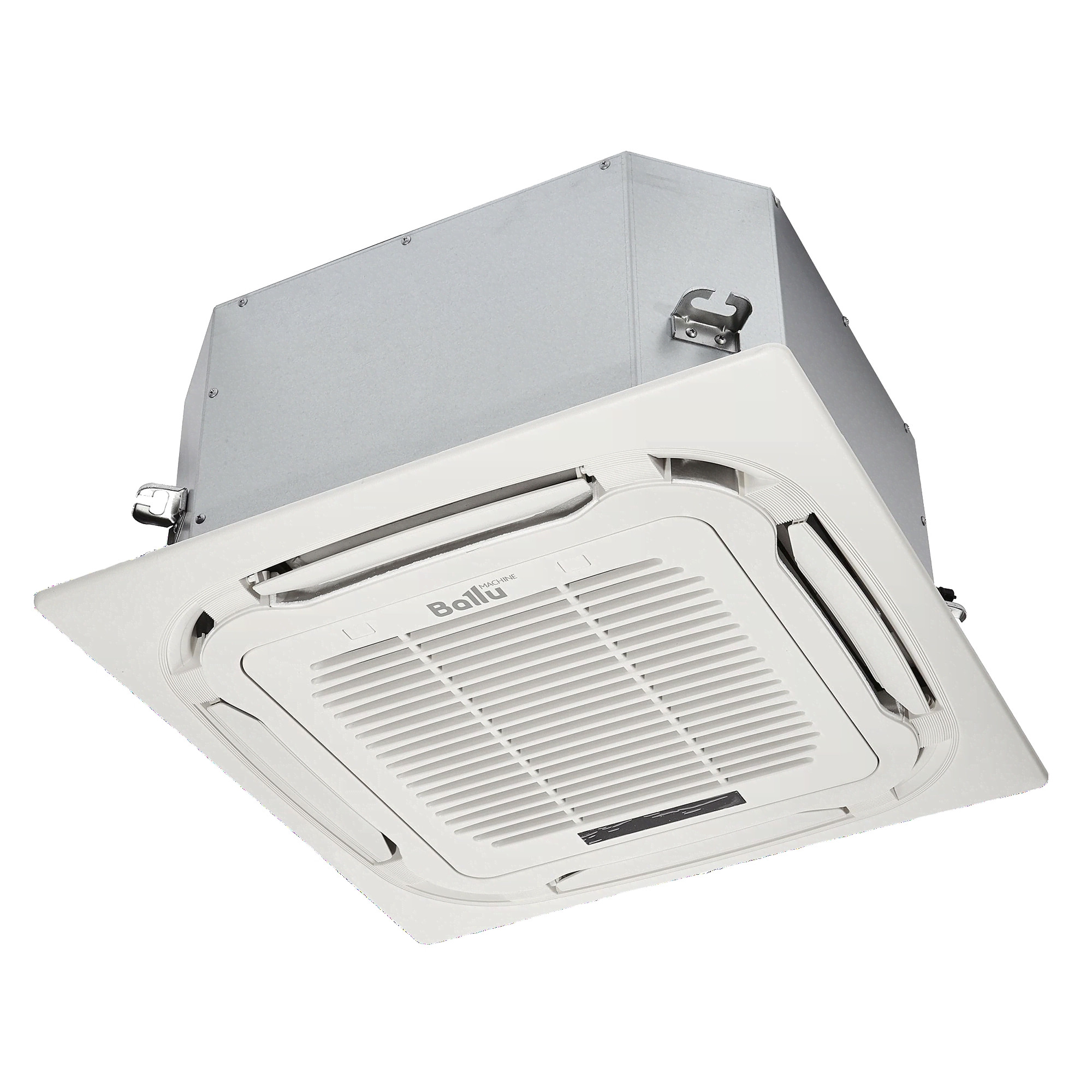 Комплект Ballu Machine BLC_C-18HN1_21Y (compact) полупромышленной сплит-системы, кассетного типа — детальное фото, обзор