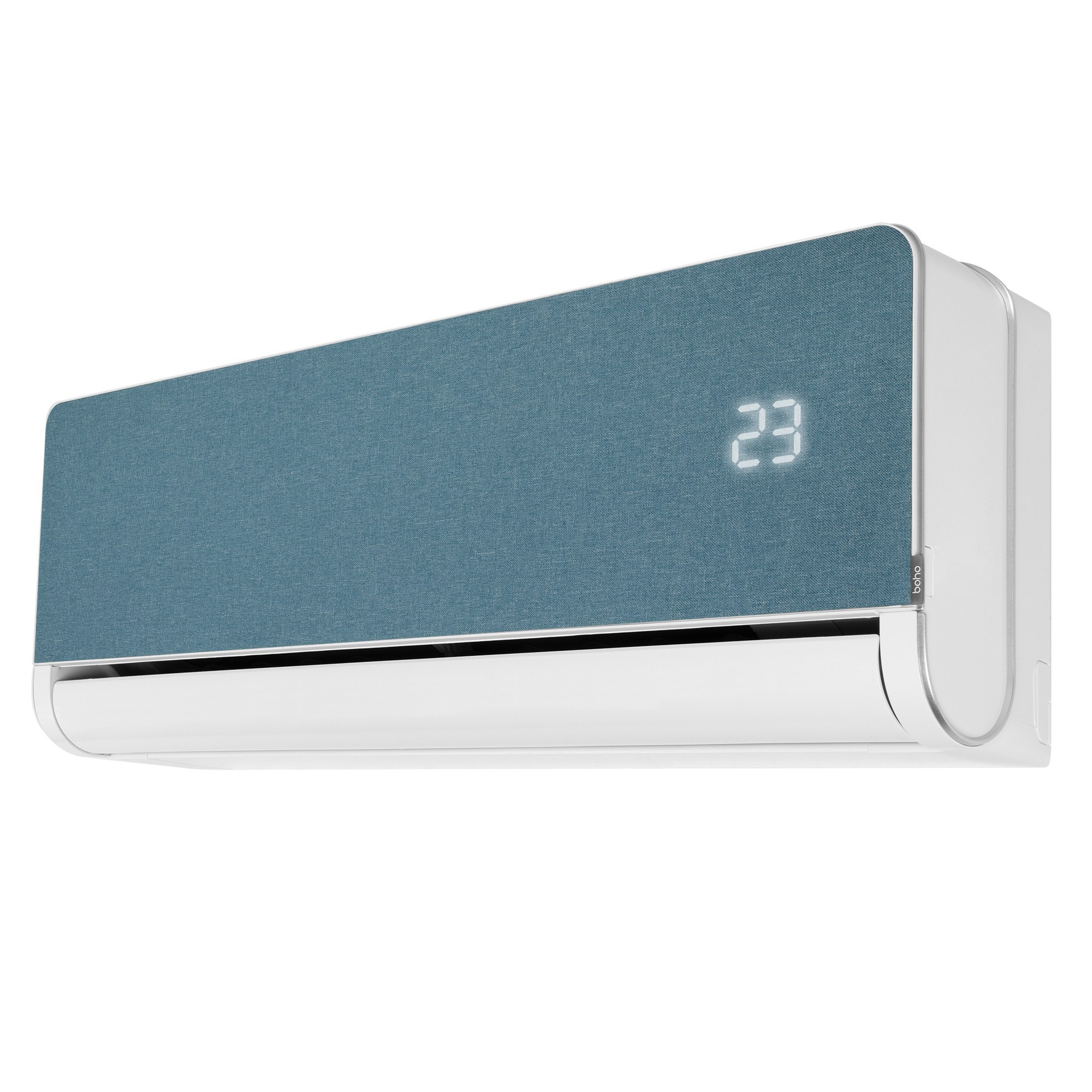 Панель для сплит-системы Ballu Boho DC inverter, цвет BERMUDA BLUE — детальное фото, обзор