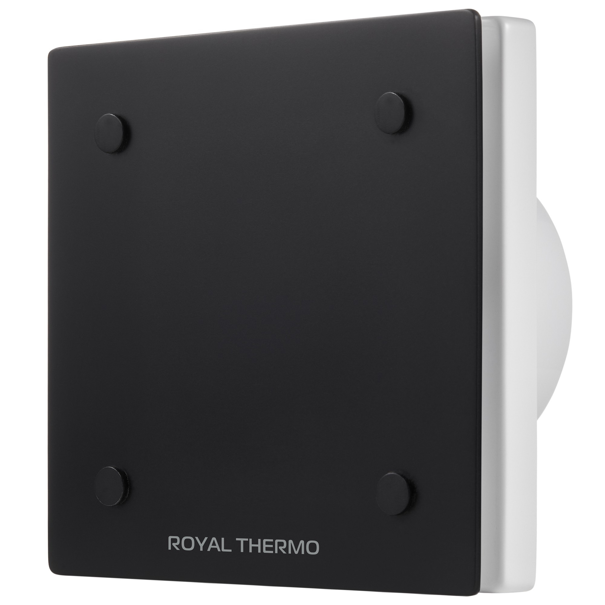 Вентилятор вытяжной Royal Thermo Calipso RAFC 120 Black — детальное фото, обзор