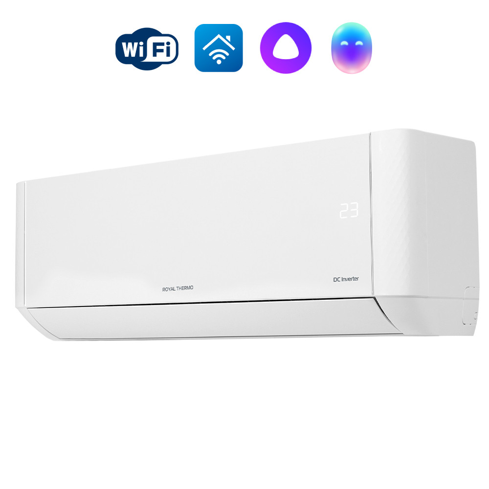 Сплит-система инверторного типа Royal Thermo Barocco DC RTBI-12HN8/white комплект — детальное фото, обзор
