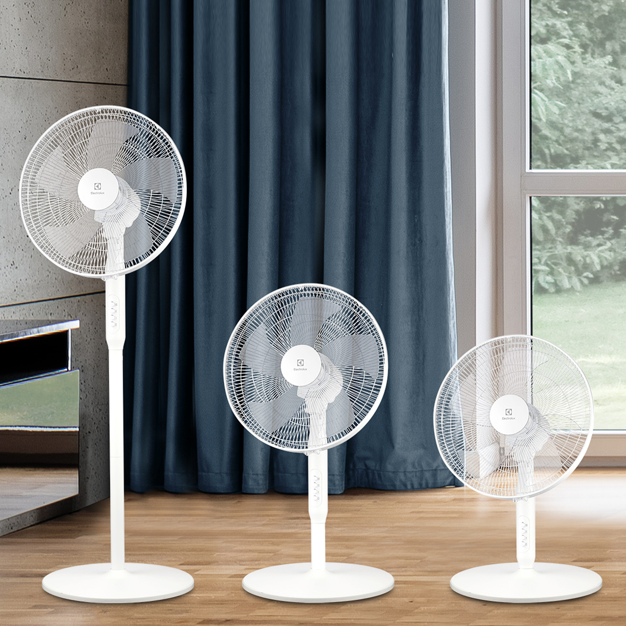 Вентилятор напольный Electrolux EFF-1006W — детальное фото, обзор