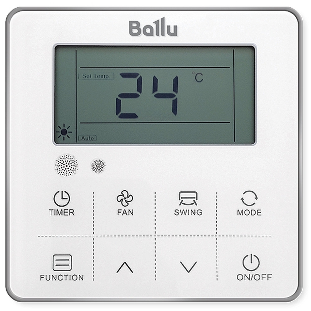 Комплект Ballu Machine BLC_D-24HN1_21Y полупромышленной сплит-системы, канального типа — детальное фото, обзор