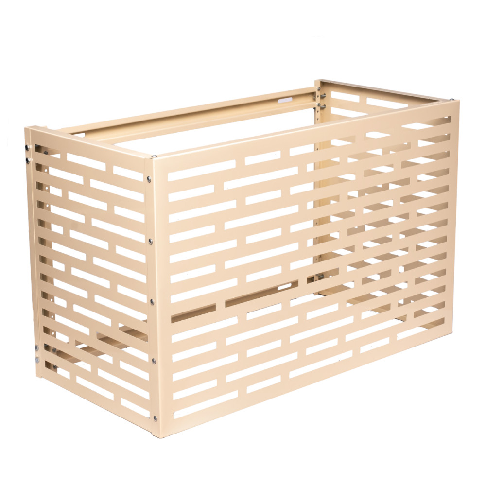 Короб Атлант д/кондиционера без кроншт. 900х650х500 П1 Стадиум RAL1014 цв бежевый — детальное фото, обзор