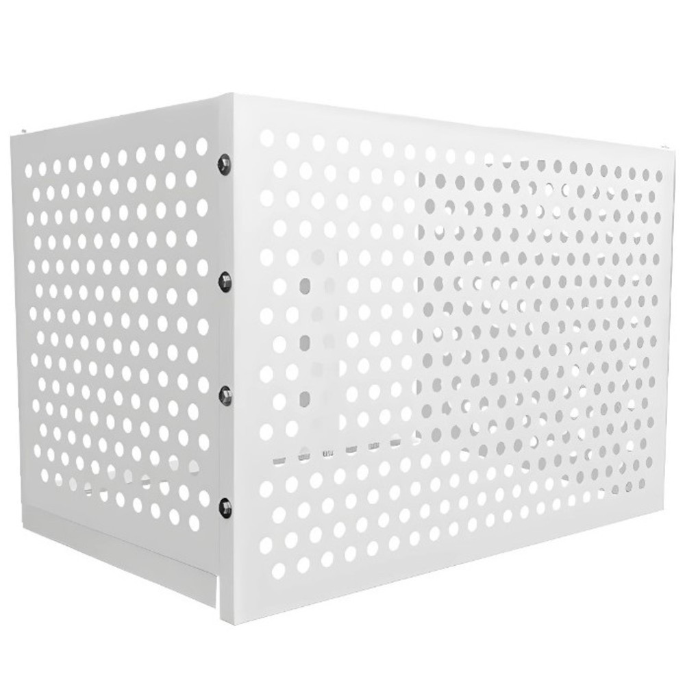 Короб Атлант д/кондиционера без кроншт. 1200х900х600 П3 Прямоугольник RAL9010 цв белый — детальное фото, обзор