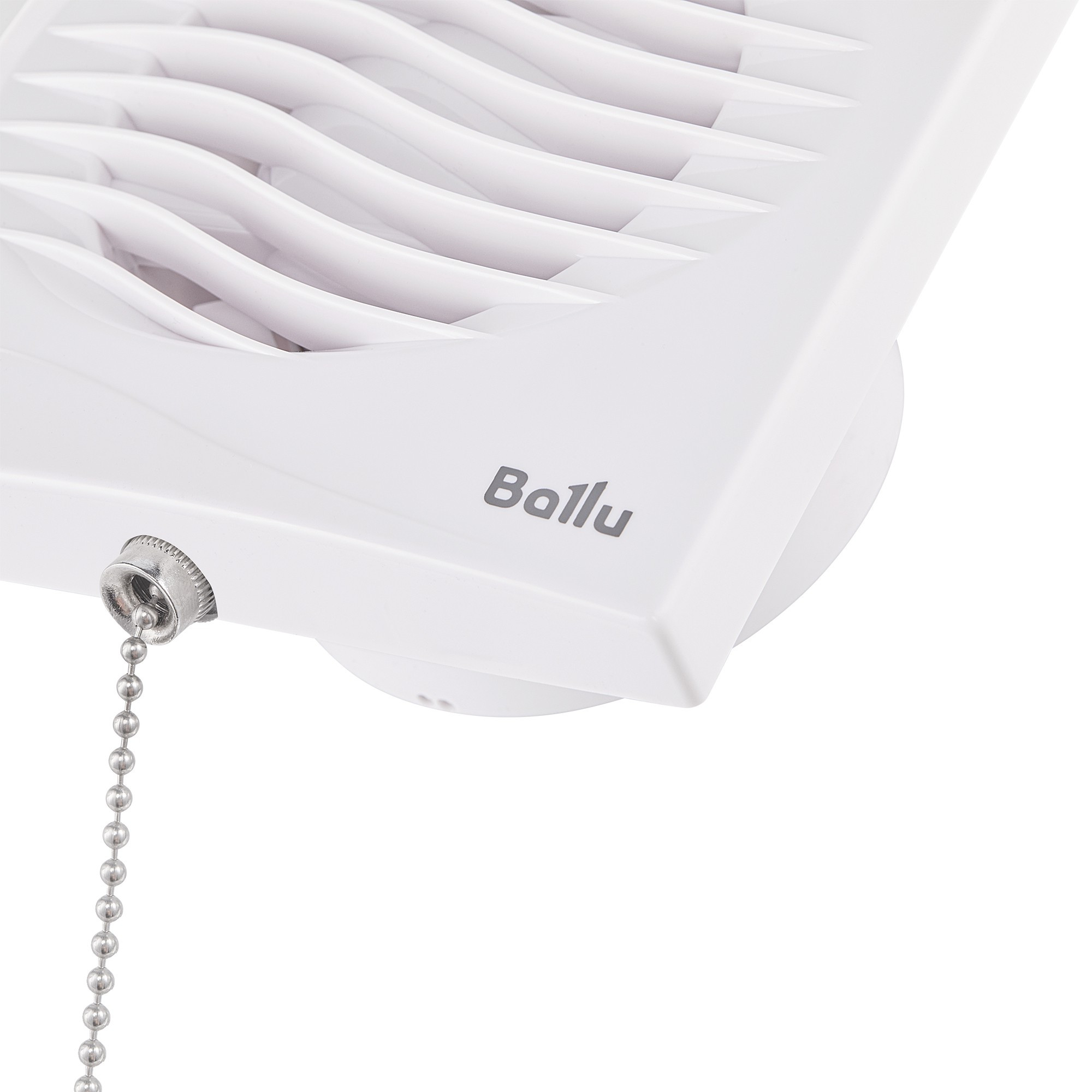 Вентилятор вытяжной Ballu BAF-AR 150 VP с обратным клапаном и тяговым выключателем — детальное фото, обзор