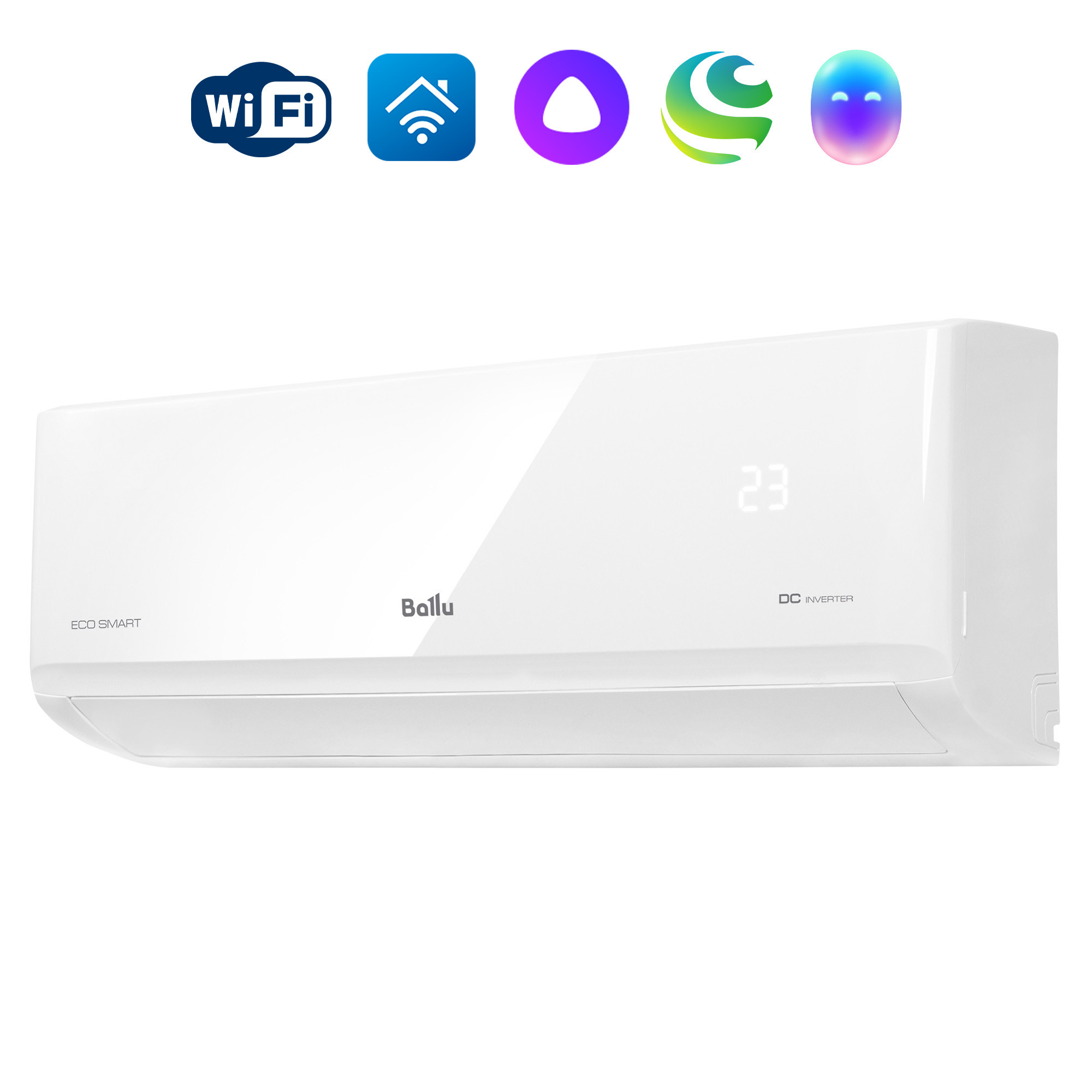 Блок внутренний Ballu ECO Smart DC BSYI-FM/in-09HN8_V1/EU инверторной мульти сплит-системы — детальное фото, обзор